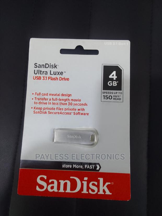 Sandisk 4GB USB 3.1 Flash Drive · Photo 1