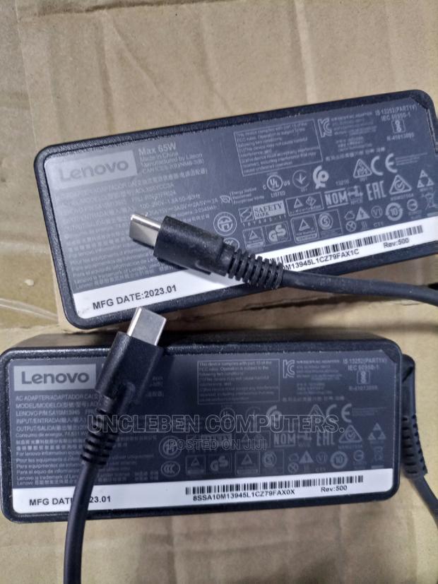 Lenovo Type C Charger 20v 3.25A, 15v 3A, 9v 2A, 5v 2A 65w · Photo 4