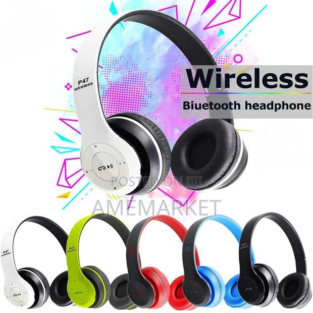 P47 Bluetooth Gaming Headset With Mic Supports SD Card · Photo 2