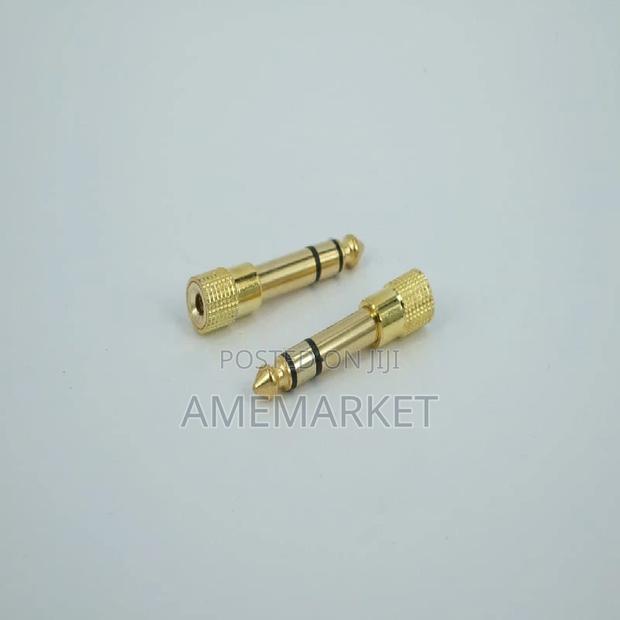 6.5mm Male To Female 3.5mm Audio Jack Microphone Headset · Photo 1