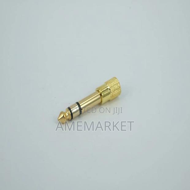 6.5mm Male To Female 3.5mm Audio Jack Microphone Headset · Photo 2