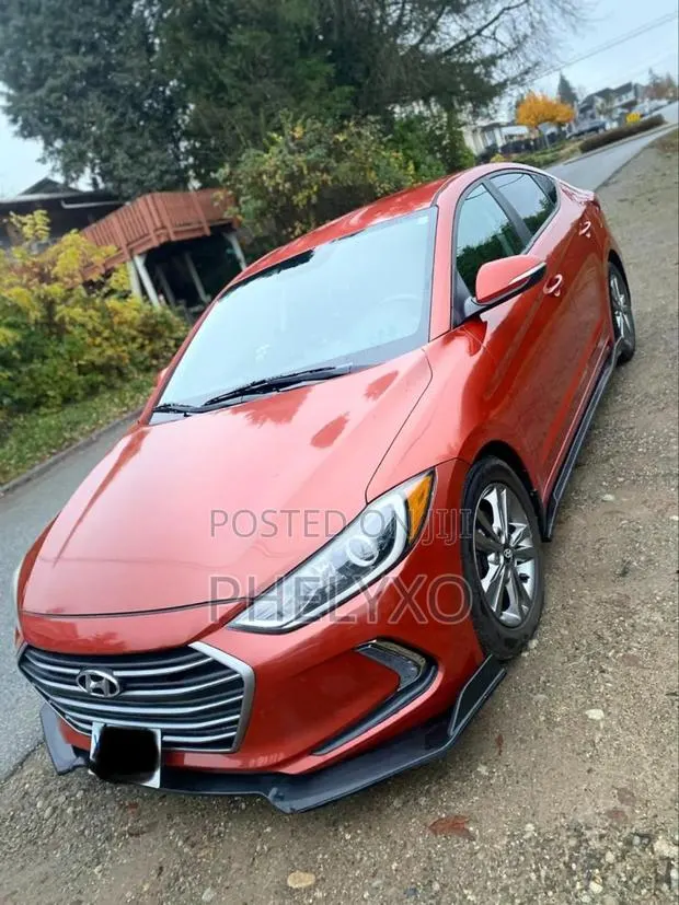 Hyundai Elantra Sport 2018 Orange · Photo 1