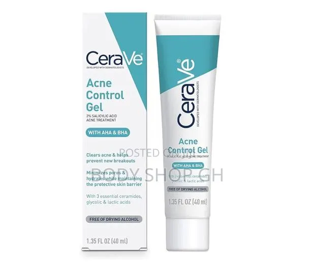 Cerave Acne Control Gel, 2% Salicylic Acid With Glycolic + Niacniamide · Photo 1