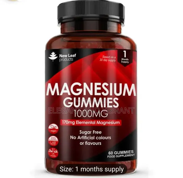 Magnesium Citrate Gummies High Strength 1000mg Sugar Free · Photo 1