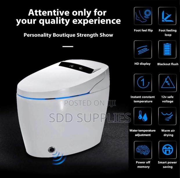Luxury Remote Control Intelligent Smart Electric WC Toilet · Photo 1
