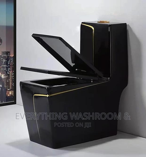 Gold and Black Wc-British Designed Wc-Master Bedroom Wc-WCS · Photo 2