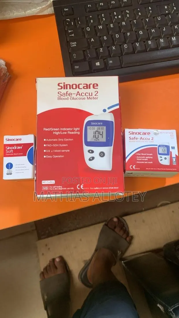 Sinocare Safe Accu 2; Safe Aq Smart Glucometer · Photo 1
