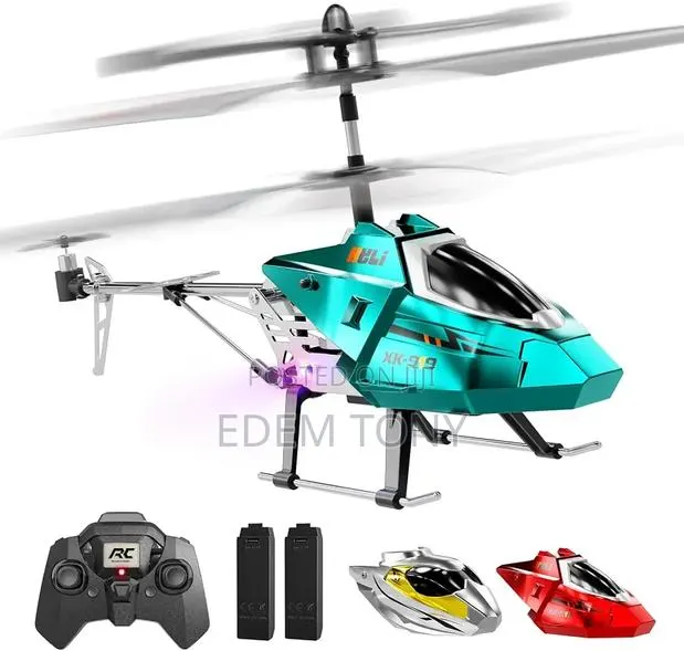 XK919 Alloy 3-Channel RC Helicopter - In Blue · Photo 1