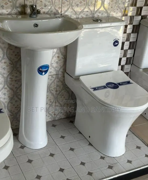 Frencia Slim Tank Water Closet - Spacious and Efficient Water Closet, · Photo 1