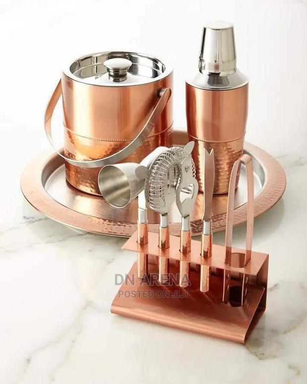 Godinger 9piece Copper Barware Set. · Photo 2