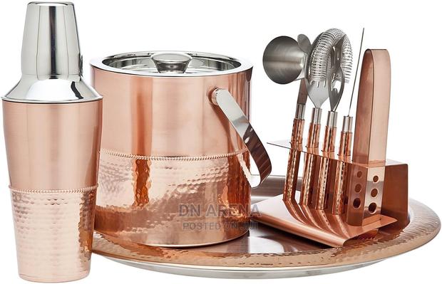 Godinger 9piece Copper Barware Set. · Photo 3