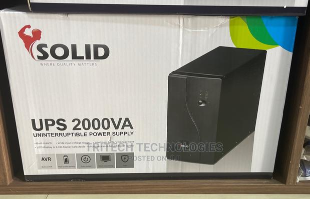 Solid Ups 2000va (Automatic Voltage Regulator) Built in Avr · Photo 4