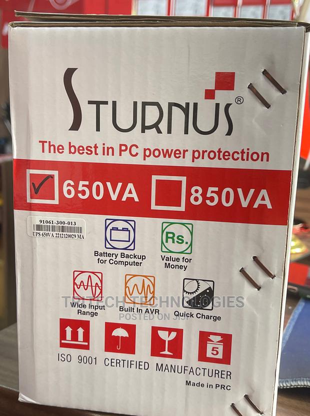 Sturnus UPS 650va With Built-in Avr · Photo 3