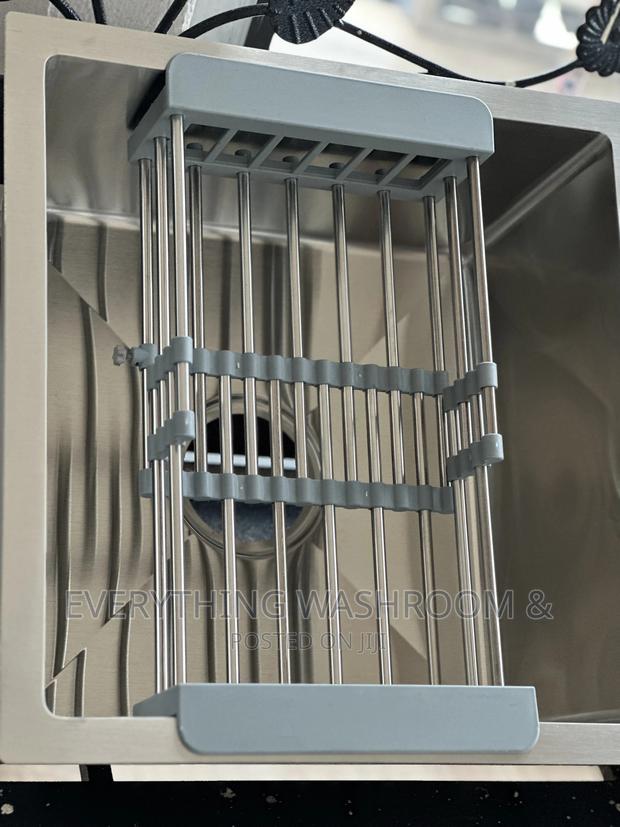 Stainless Double Bowl Kitchen Sink With Accessories · Photo 4