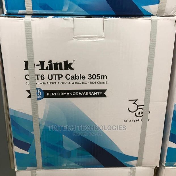 D-Link Cat-6 Utp Cable Roll 305 Meter - Networking Cable · Photo 2