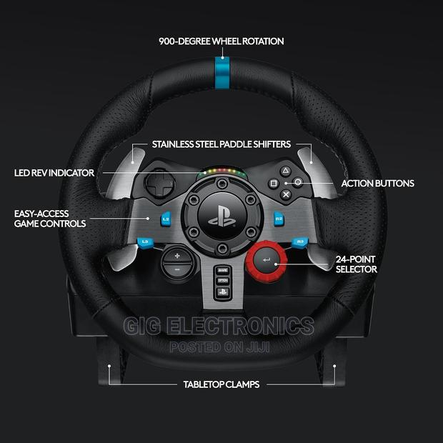 Logitech G29 Driving Force Racing Wheel for Ps5 - Ps4 Ps3 · Photo 7