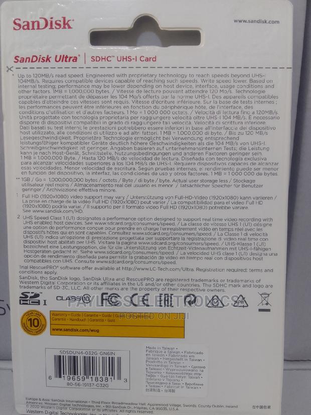 Sandisk Ultra Memory Card 32gb · Photo 2