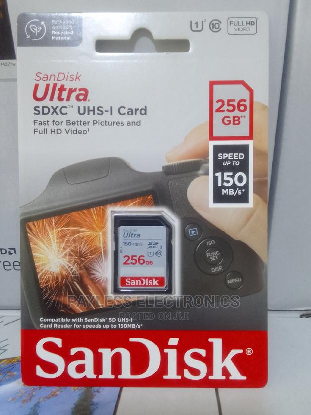 Sandisk Ultra SDXC Memory Card 256gb · Photo 3