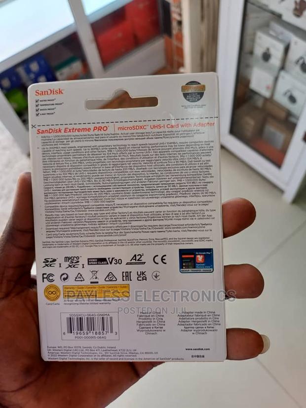 Sandisk Extreme Pro Memory Card 64gb · Photo 3
