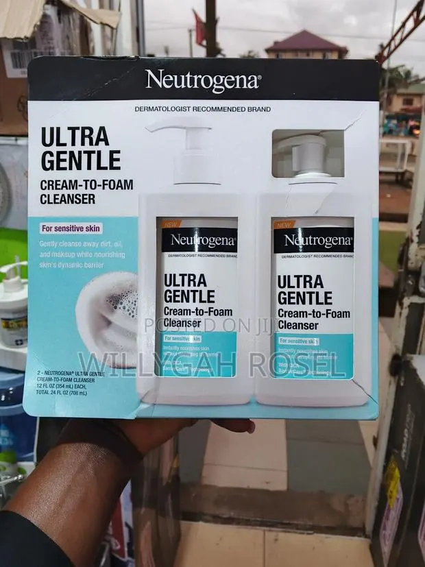 2pack Neutrogena Ultra Gentle Cleanser · Photo 1