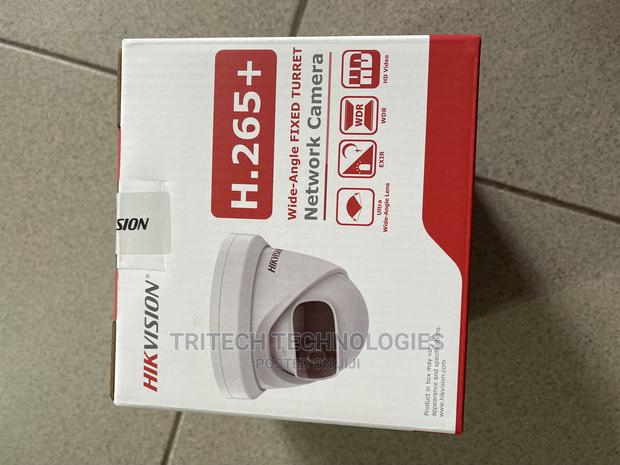 HIKVISION 4 MP Super Wide Angle Fixed Turret Network Camera · Photo 1