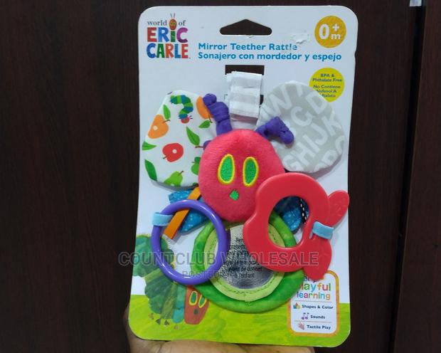 World of ERIC CARLE Mirror Teether Rattle · Photo 1