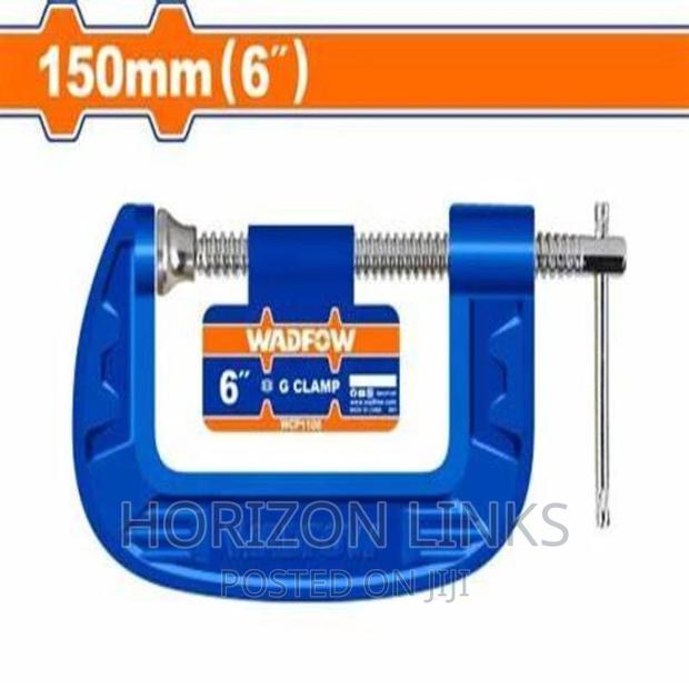WADFOW WCP1106 6 Inch Body Cast Iron G Clamp · Photo 1