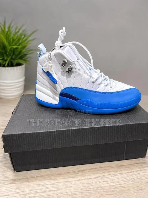 Jordan 22(Jumpman) Whit and Blue Color · Photo 1