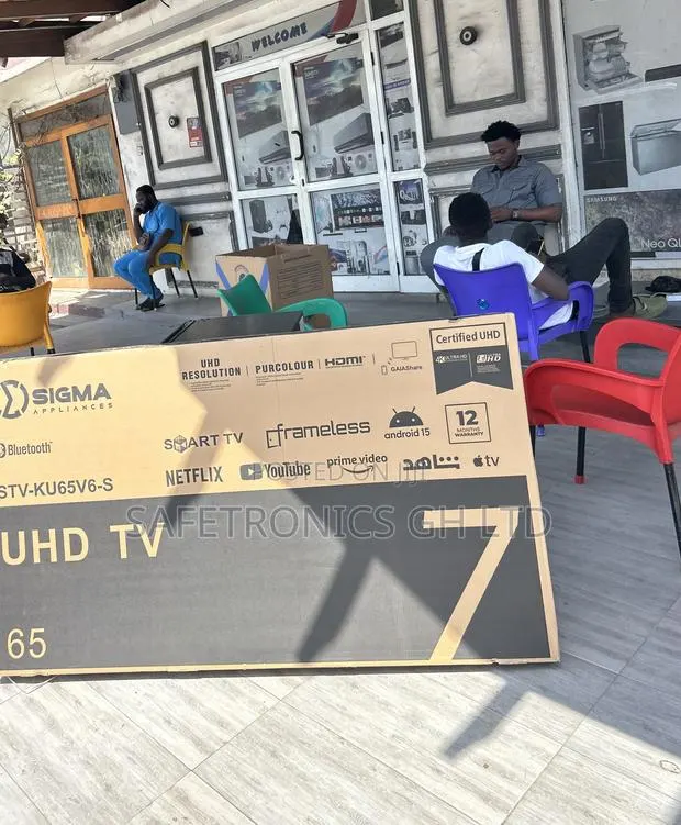 Sigma 65 Inch Led Smart Digital Satellite Android Tv · Photo 1