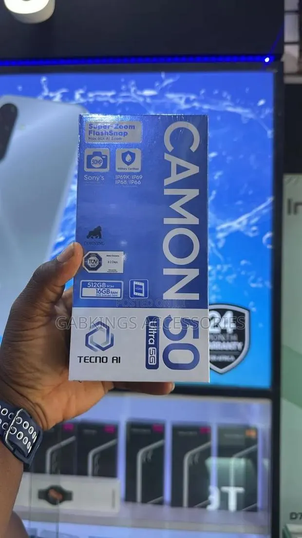 New Tecno Camon 50 Ultra 512 GB Black · Photo 1