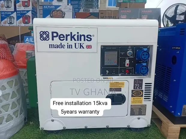 Perkins 15kVA Diesel Generator – Powerful, Reliable15kva · Photo 1
