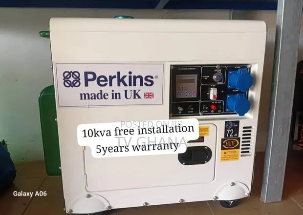 Stay Lit Perkins 10kva Diesel 13000watts Diesel Generator · Photo 1