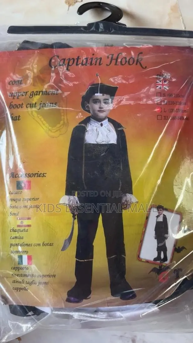 Captian Hooks Costume for Kids · Photo 1
