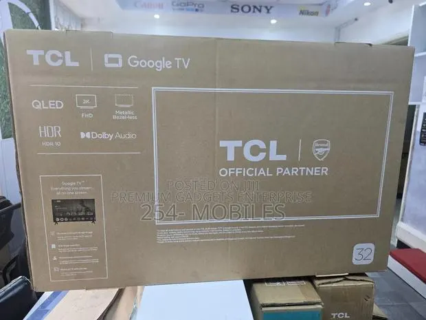 Tcl 32 Inch Smart Tv Qled Hdr 10 Google Tv, Slim Design (2025 Model) · Photo 1