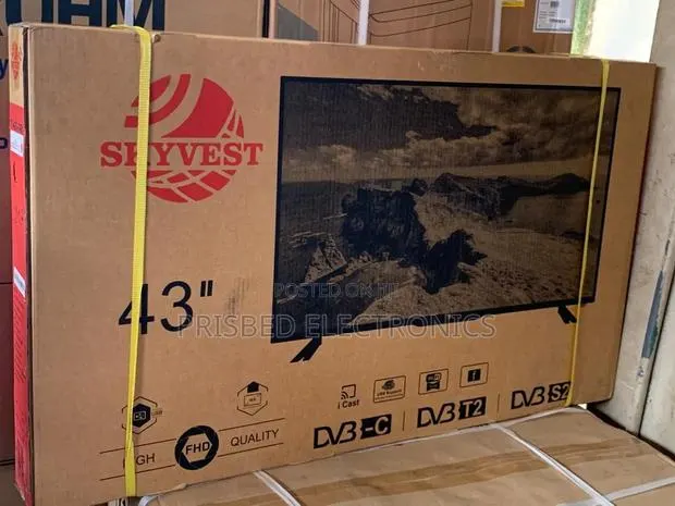 Skyvest Durable 43" Led Tv Icast · Photo 1