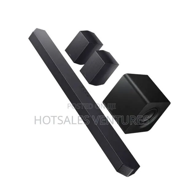 Durable Samsung Q-Series 9.1.4 Ch Subwoofer Titan Black Sounbar-Q930f · Photo 1