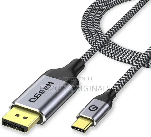 Usb-c To Display Port Cable Uni-directional 240hz 1.2m Or 4ft · Photo 1