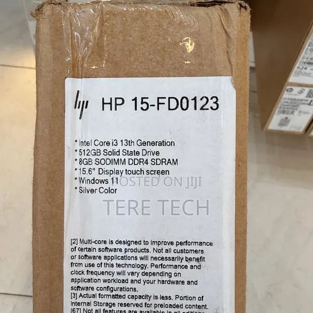 New Laptop HP 8GB Intel Core i3 SSD 512GB · Photo 1