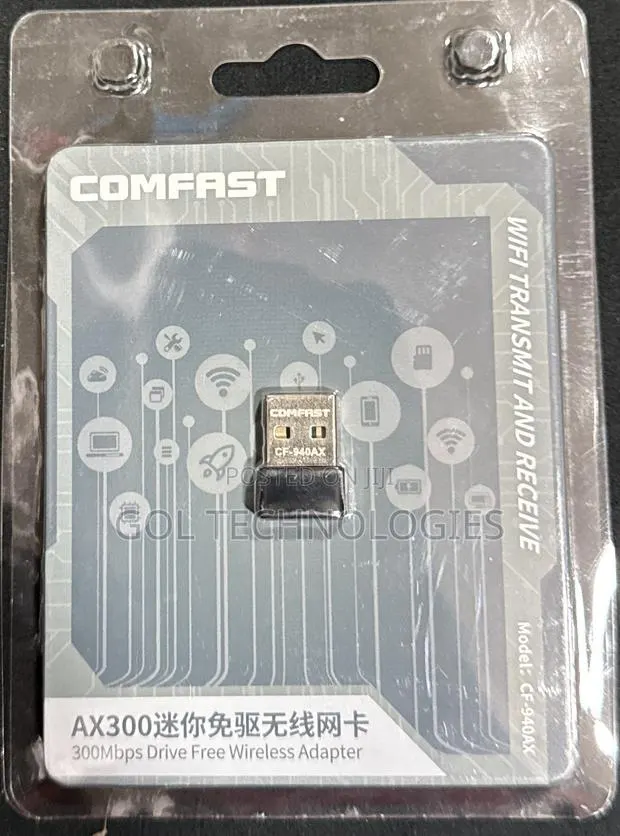 Comfast Ax300 Drive Free Wireless Adapter Cf-940ax · Photo 1