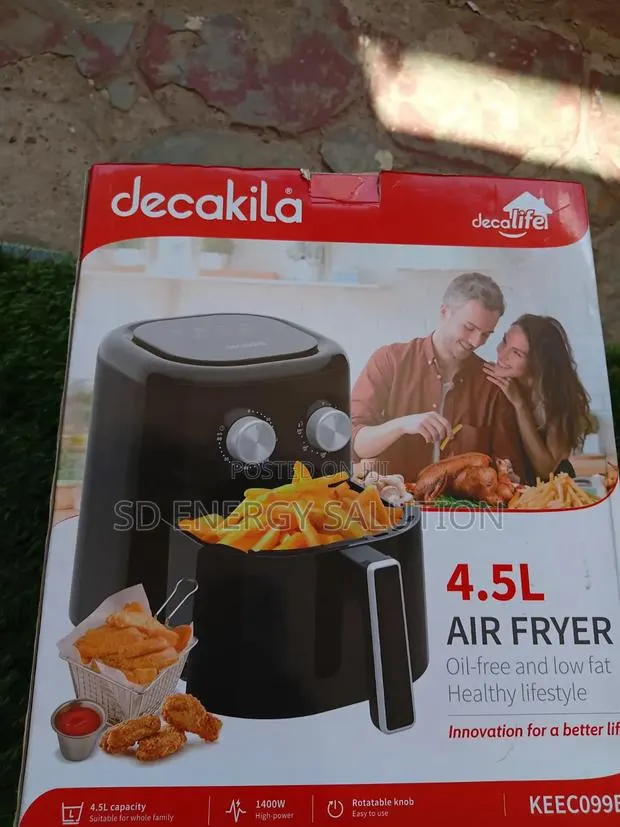 Portable Decakila 4.5L Air Fryer · Photo 1