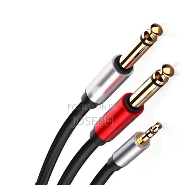 6.5 Mm Aux To 3.5mm Aux Cable · Photo 1