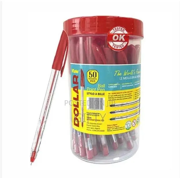 Red Pen - Vista Dollar (50pcs/Pack) · Photo 1