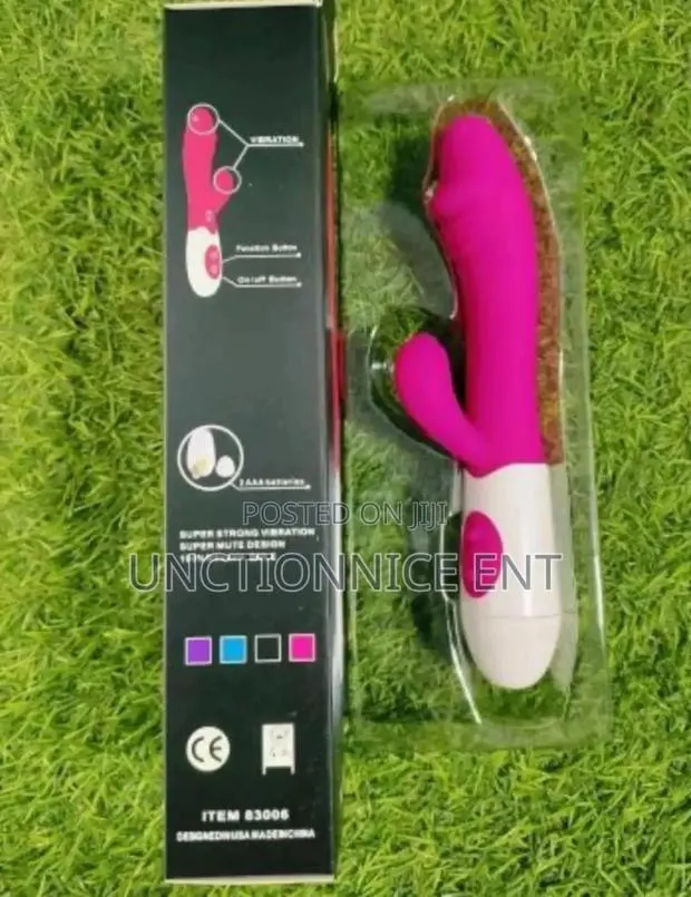 Female Clitoris Massager Vibrator Double Penetration Purple · Photo 1