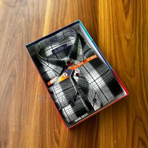 St.Philip Plaid Long Sleeves Shirt Available in Stock · Photo 1