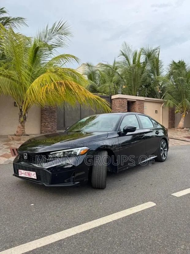 Honda Civic Sport CVT 2025 Black · Photo 1