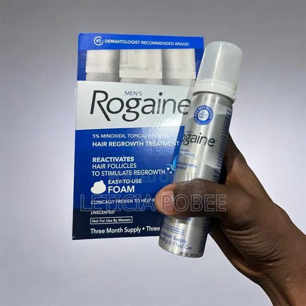 Authentic Rogaine Foam Hair Regrowth Treatment for Men · Photo 1