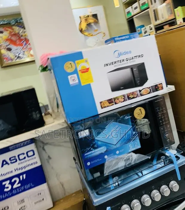 High Reliable Inverter Grey Midea 30L Solo Microwave · Photo 1