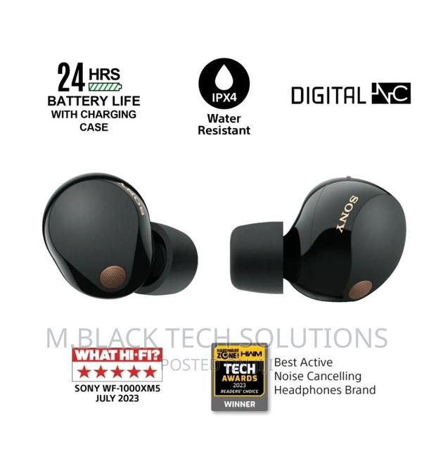 Sony Wf-1000xm5 Noise-Canceling True Wireless Earbuds · Photo 4