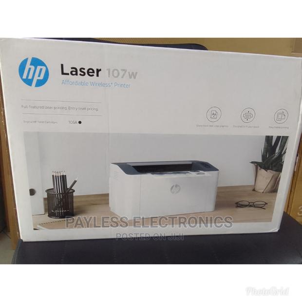 Laser 107w Printer HP · Photo 1