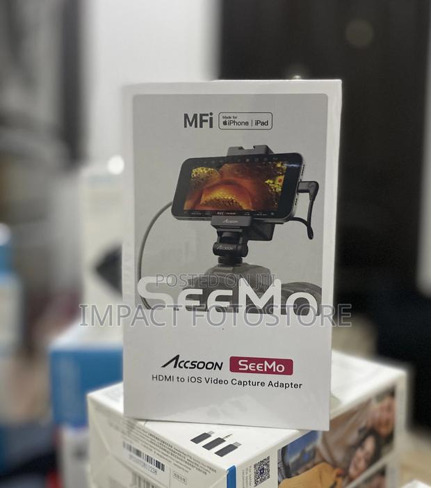 Accsoon Seemo Ios/Hdmi Smartphone Adapter (Black)